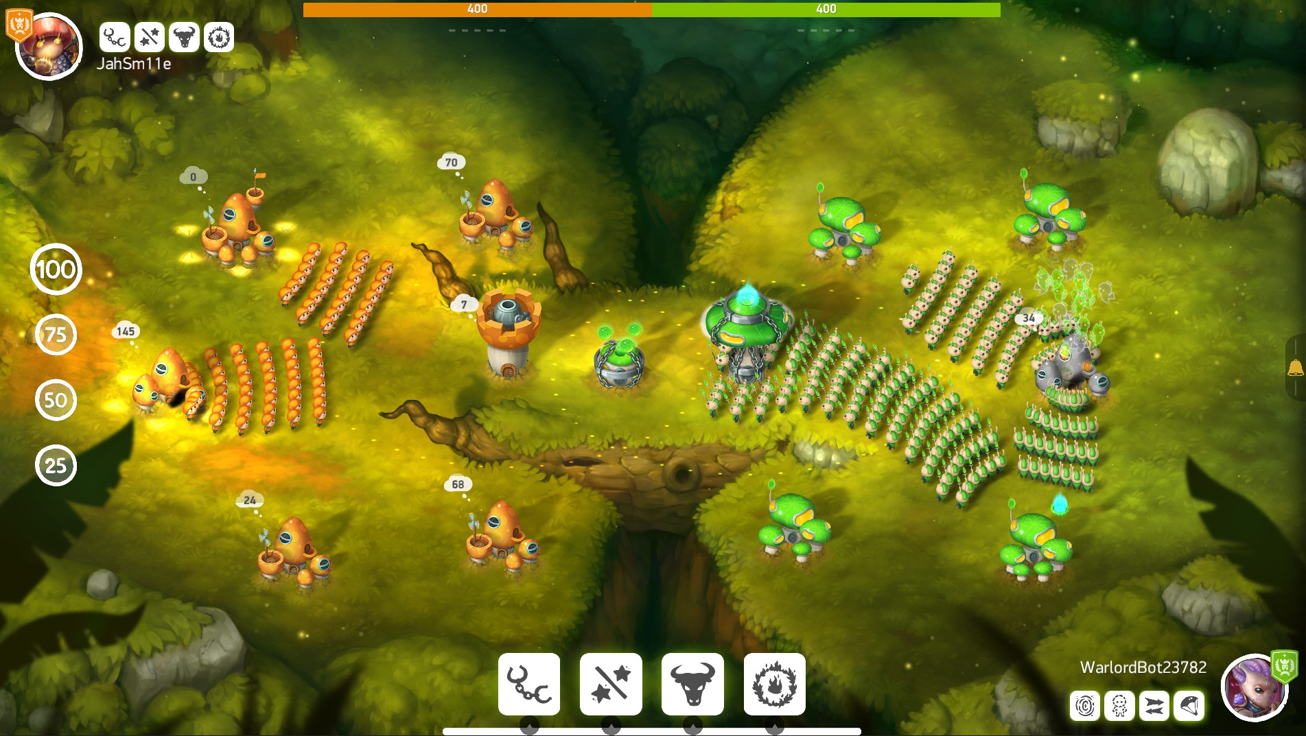 Скриншот из игры Mushroom Wars 2 под номером 2