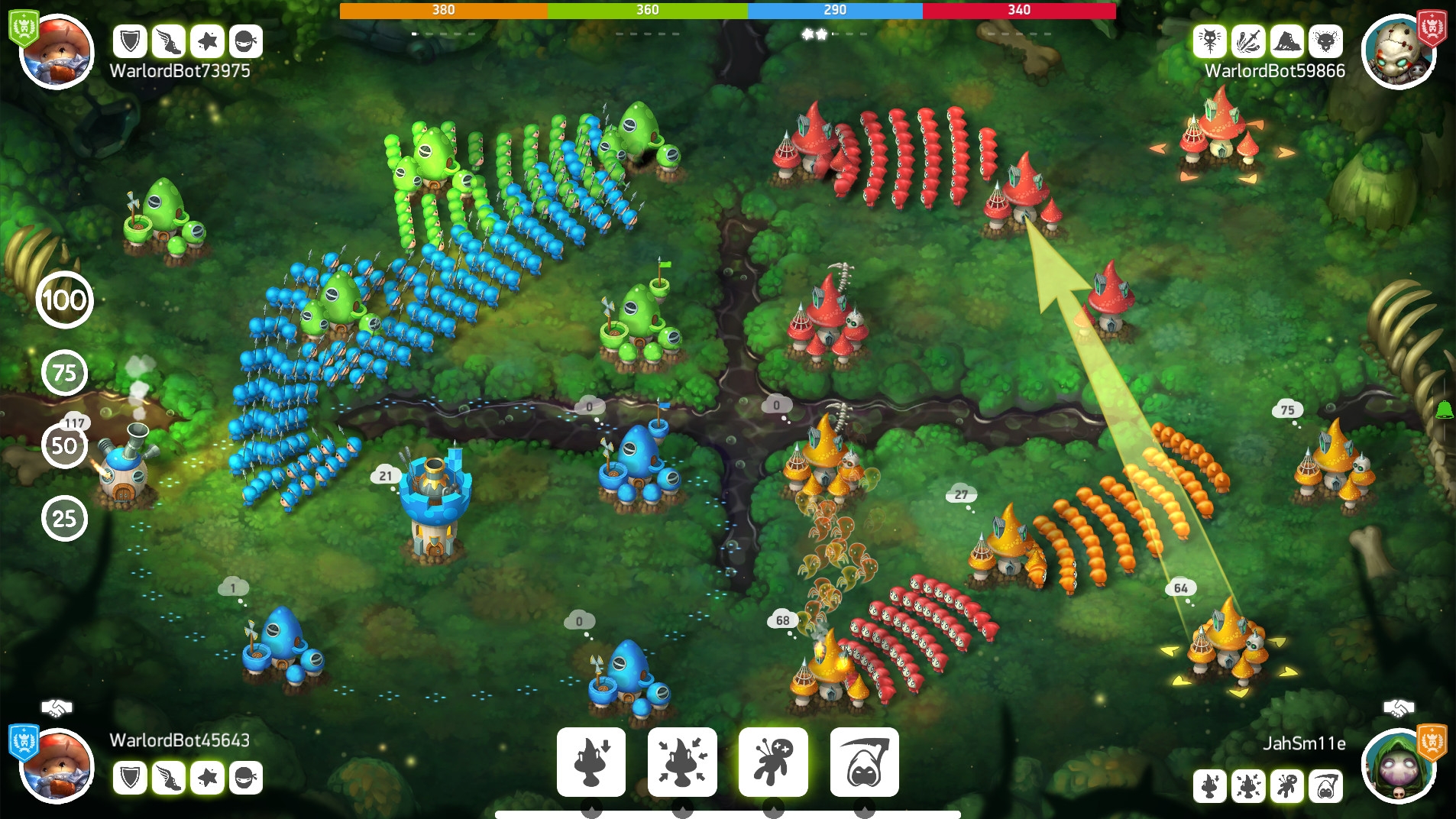 Скриншот из игры Mushroom Wars 2 под номером 4