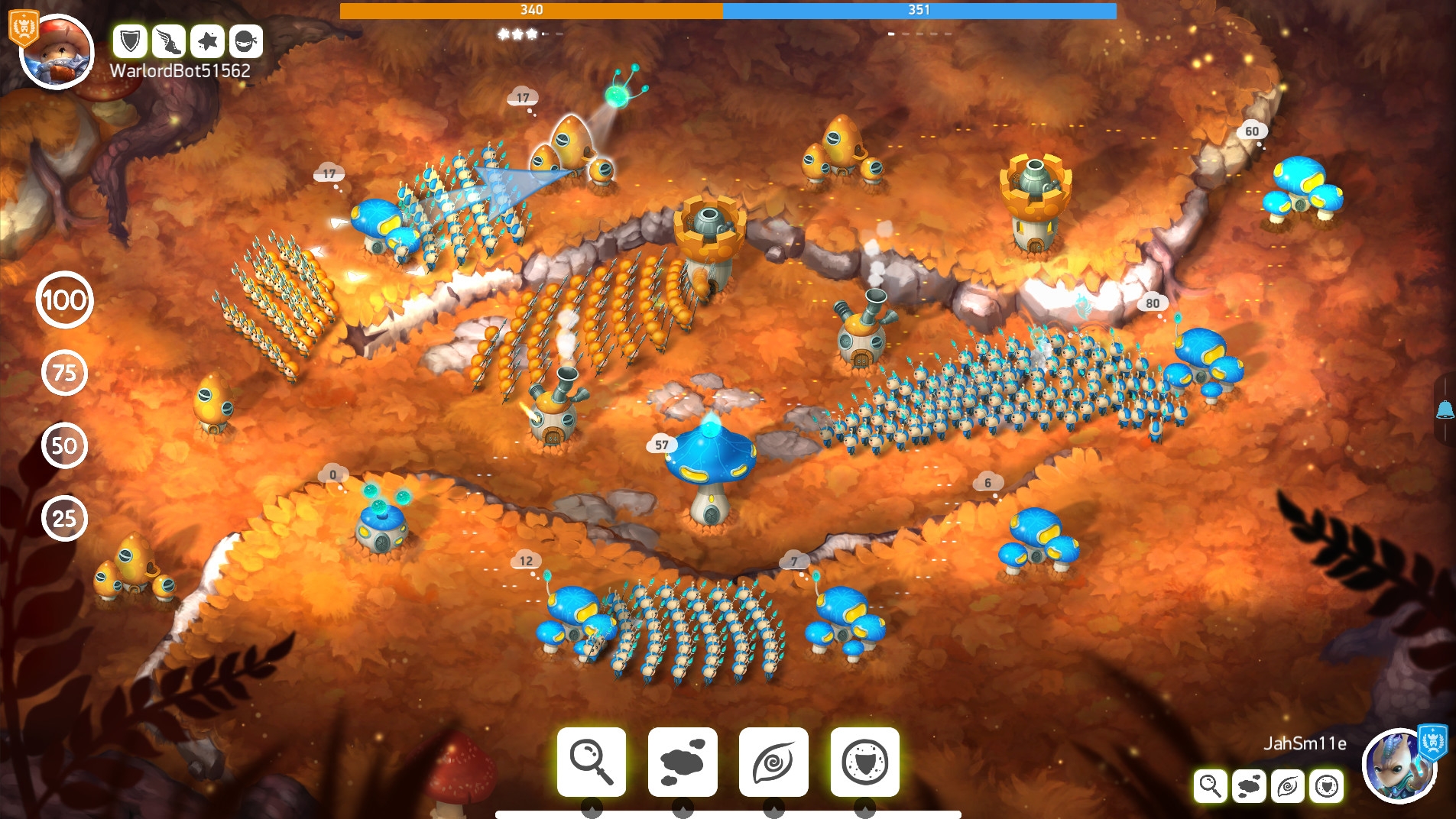 Скриншот из игры Mushroom Wars 2 под номером 6