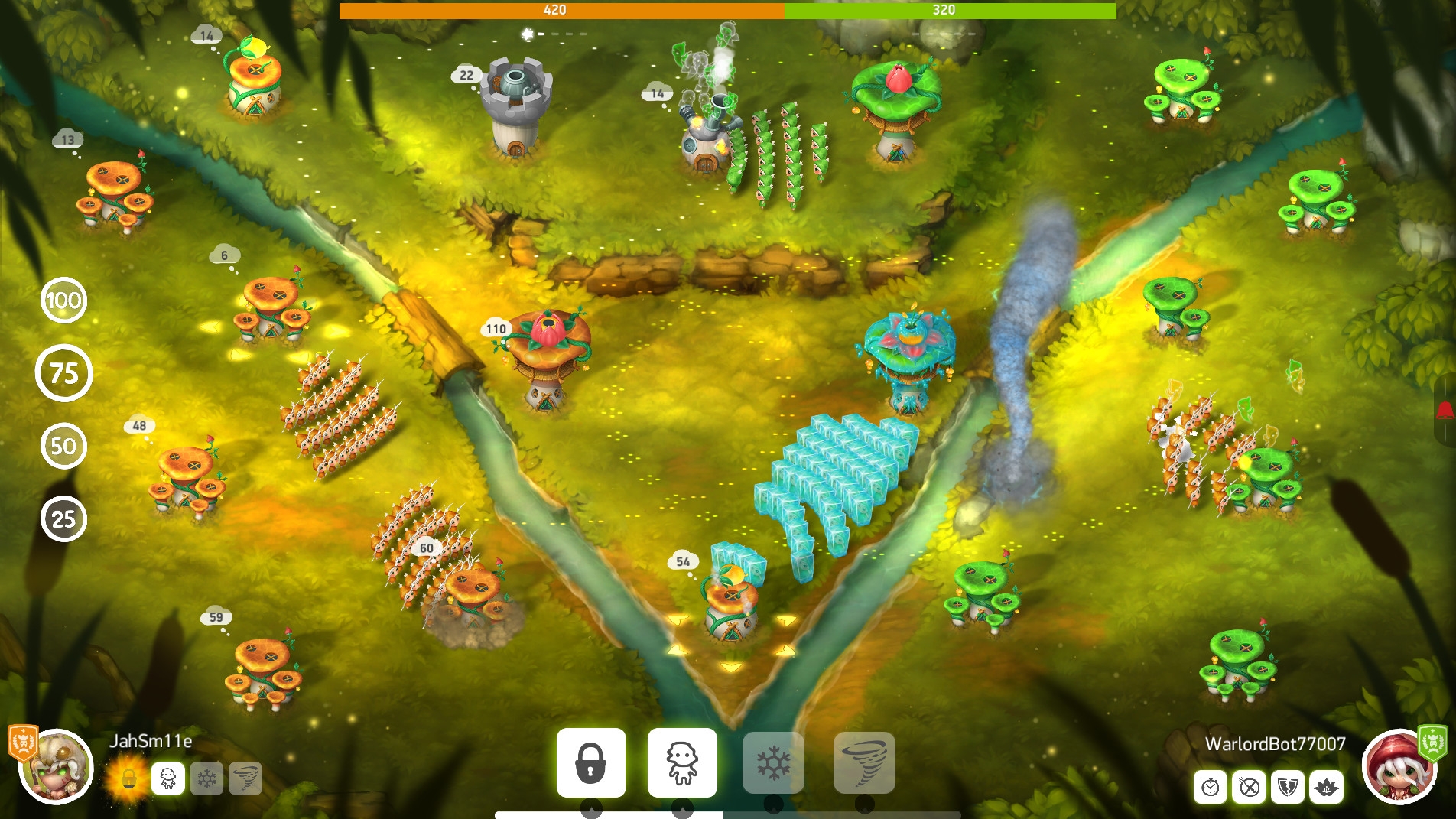 Скриншот из игры Mushroom Wars 2 под номером 7
