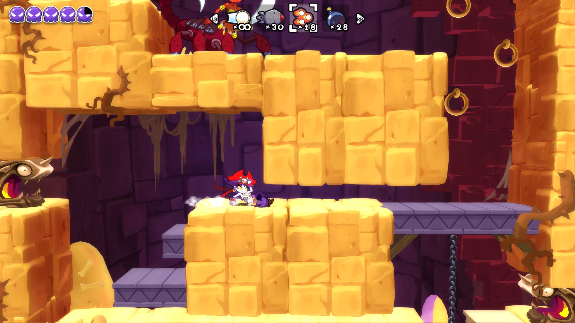 Скриншот из игры Shantae: Pirate Queen