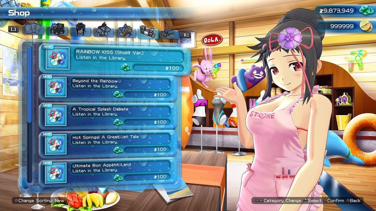Скриншот из игры Senran Kagura: Peach Beach Splash под номером 8