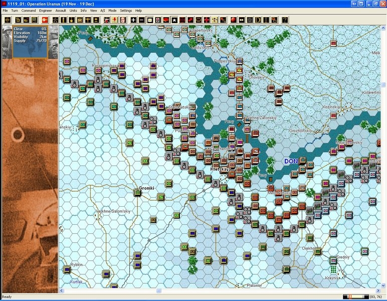 Скриншот из игры Panzer Campaigns: Stalingrad 