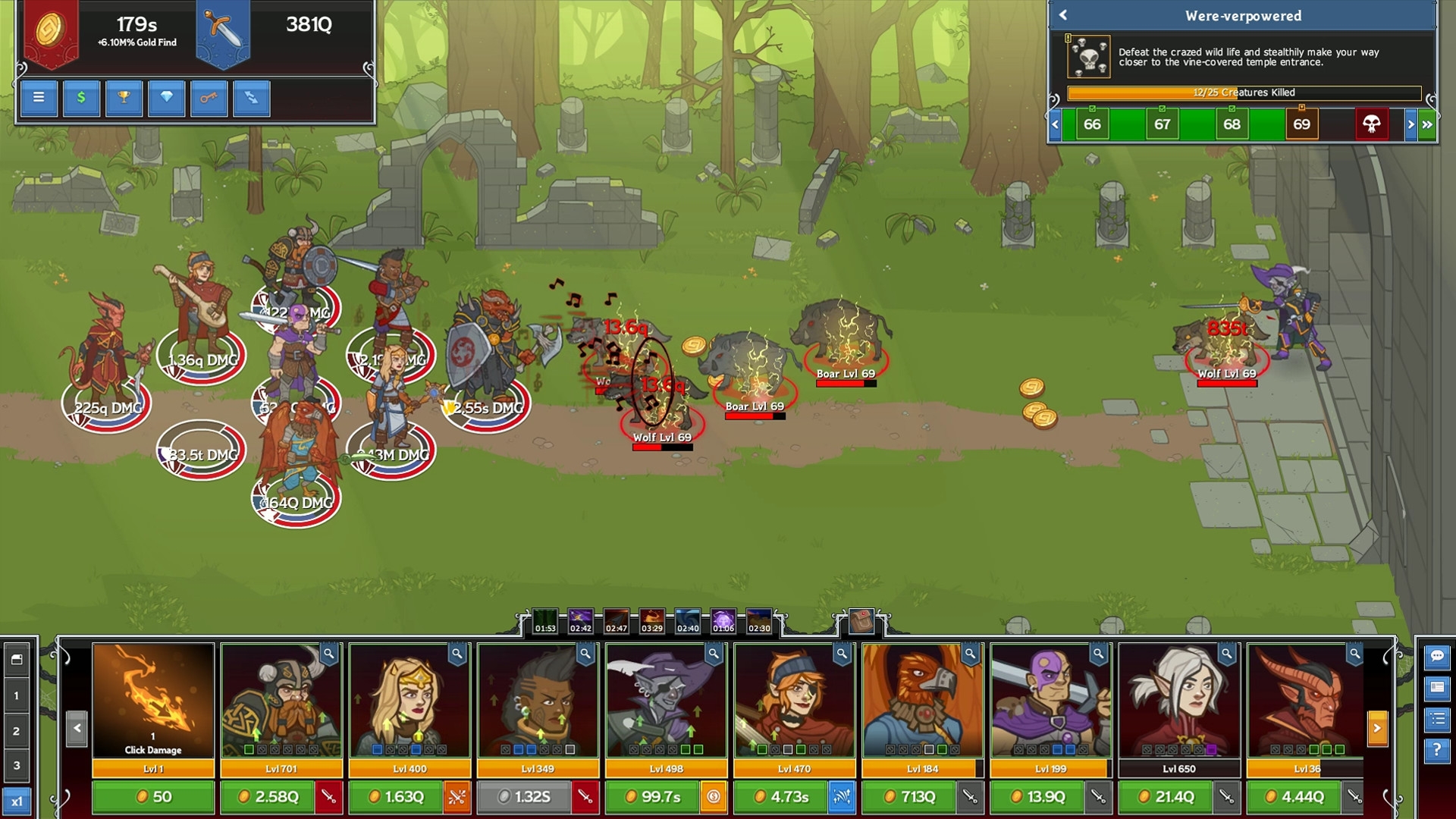 Скриншот из игры Idle Champions of the Forgotten Realms под номером 18