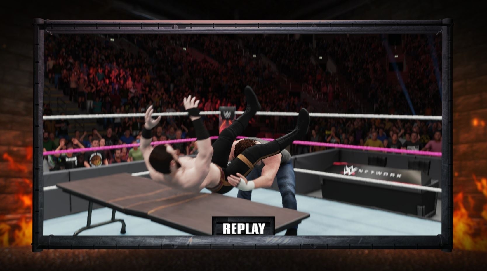 Скриншот из игры WWE 2K18 под номером 1