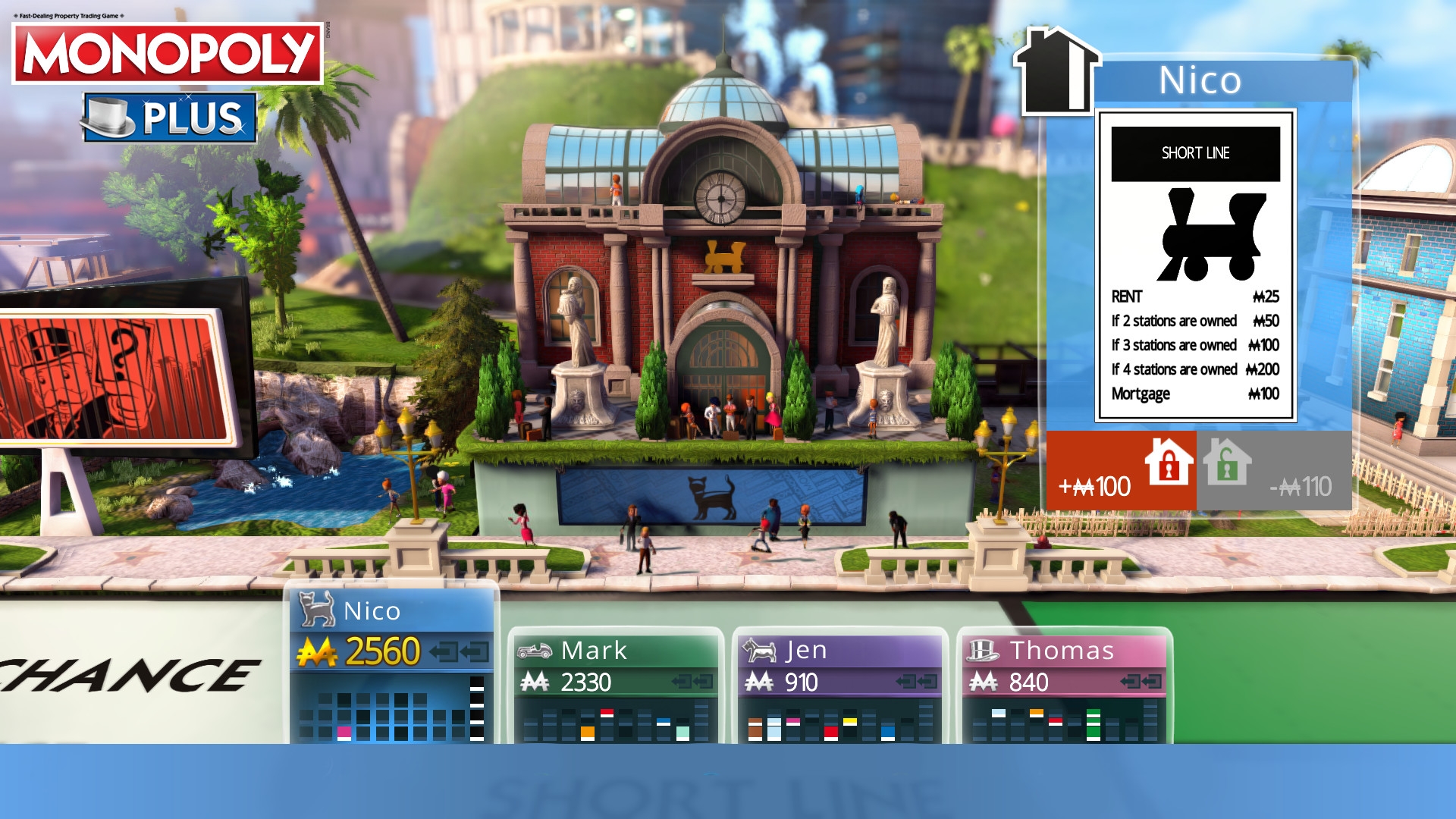 Скриншот из игры Monopoly Plus под номером 2