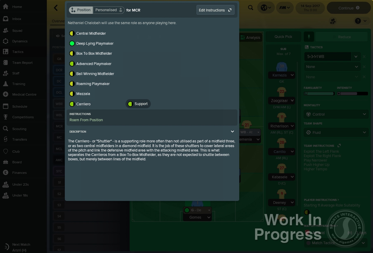 Скриншот из игры Football Manager 2018 под номером 2