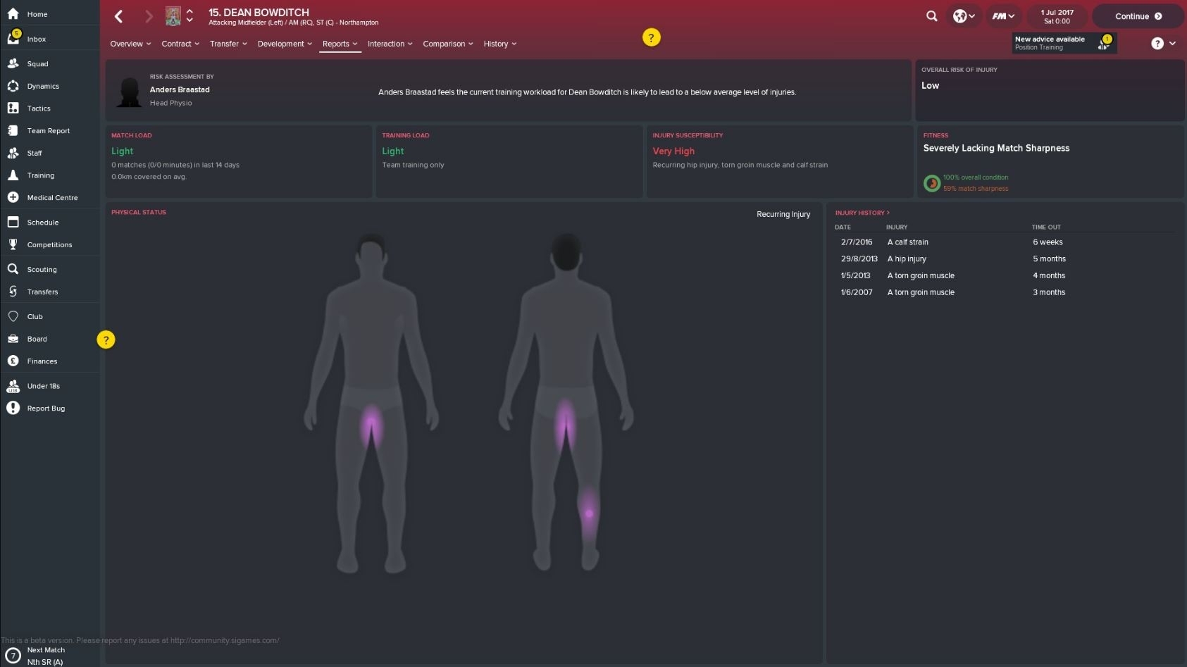 Скриншот из игры Football Manager 2018 под номером 6
