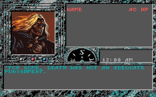 Скриншот из игры Dark Queen of Krynn под номером 41