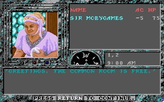Скриншот из игры Dark Queen of Krynn под номером 52