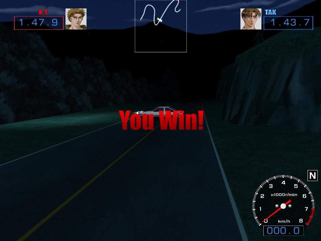 Скриншот из игры Initial D: Mountain Vengeance под номером 1