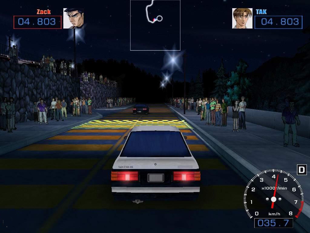 Скриншот из игры Initial D: Mountain Vengeance под номером 5