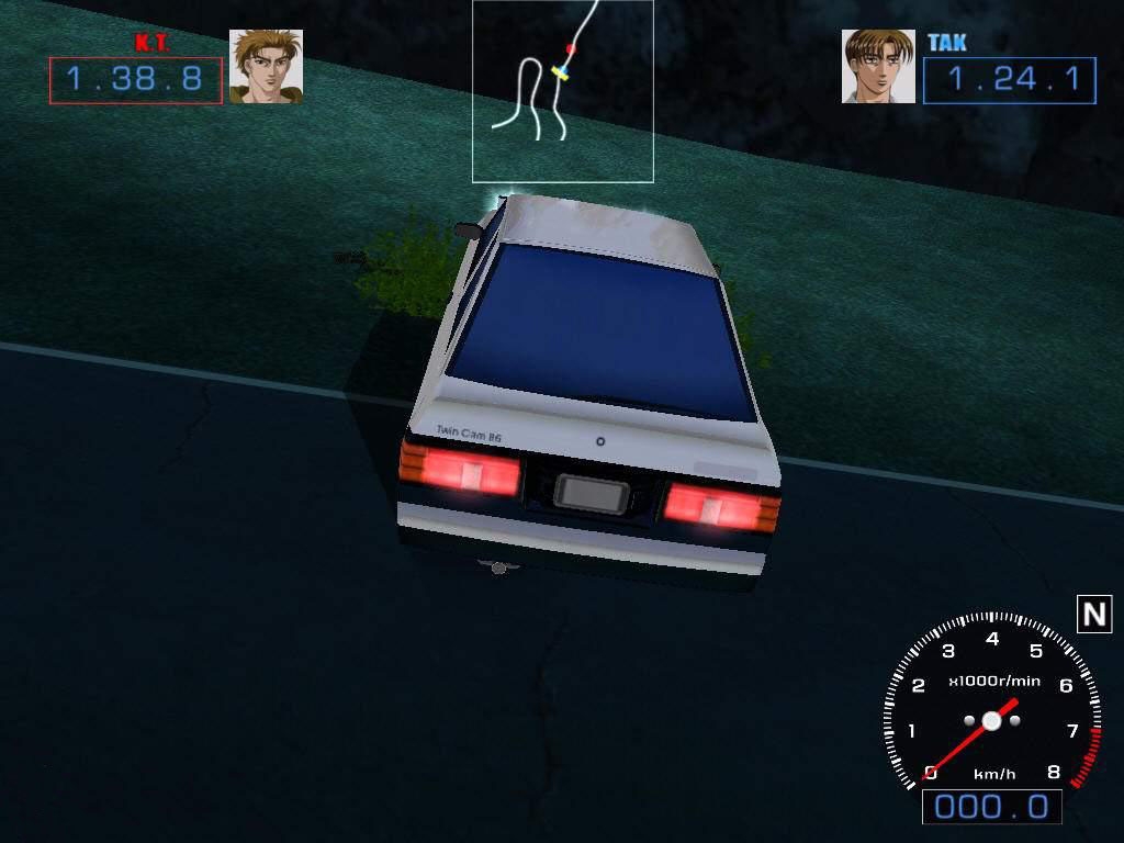 Скриншот из игры Initial D: Mountain Vengeance под номером 6