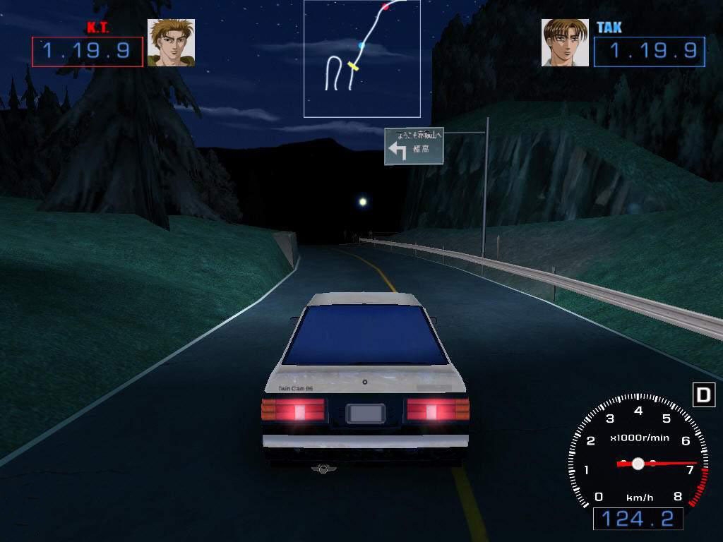 Скриншот из игры Initial D: Mountain Vengeance под номером 8