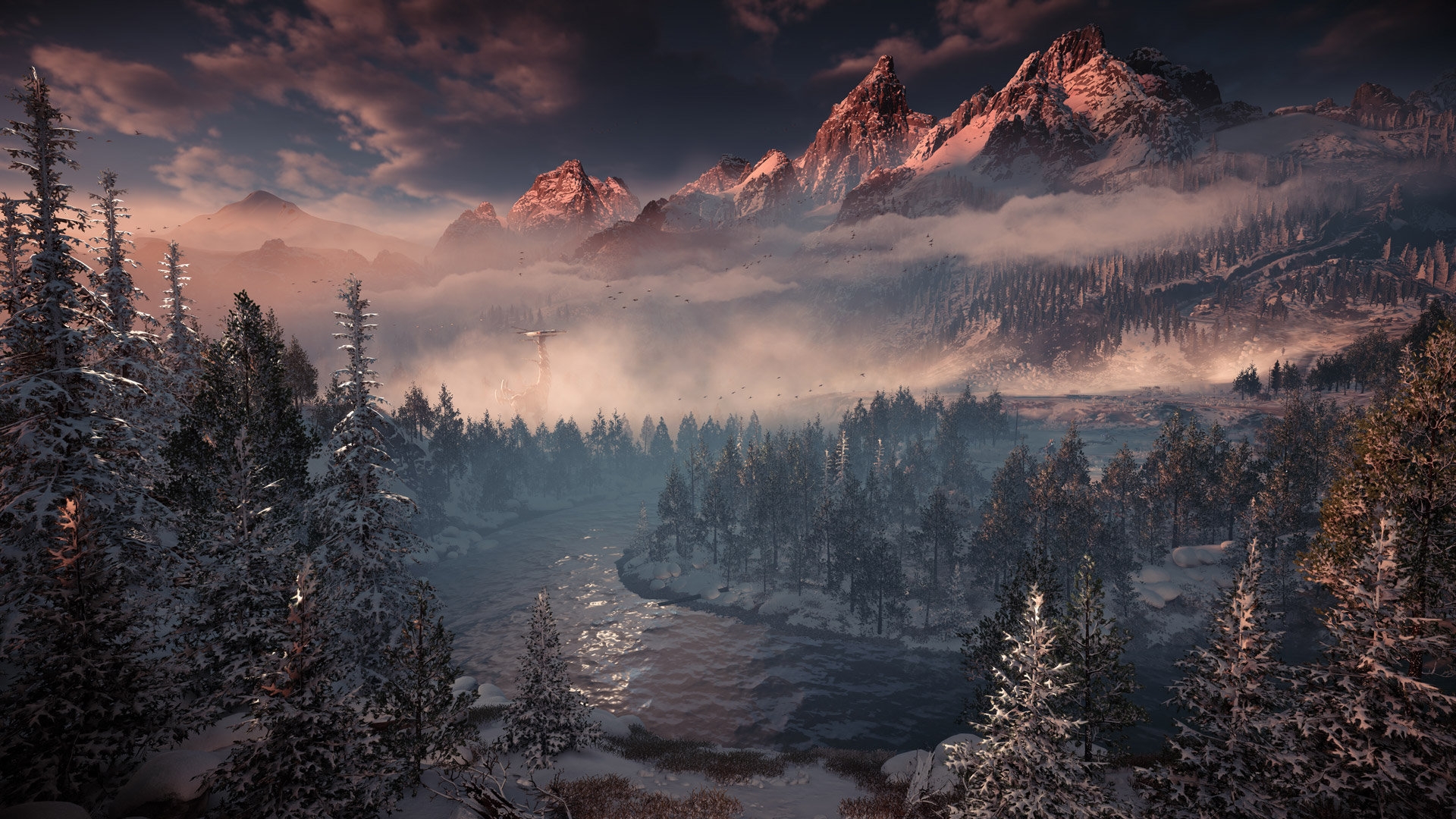 Скриншот из игры Horizon: Zero Dawn - The Frozen Wilds под номером 2