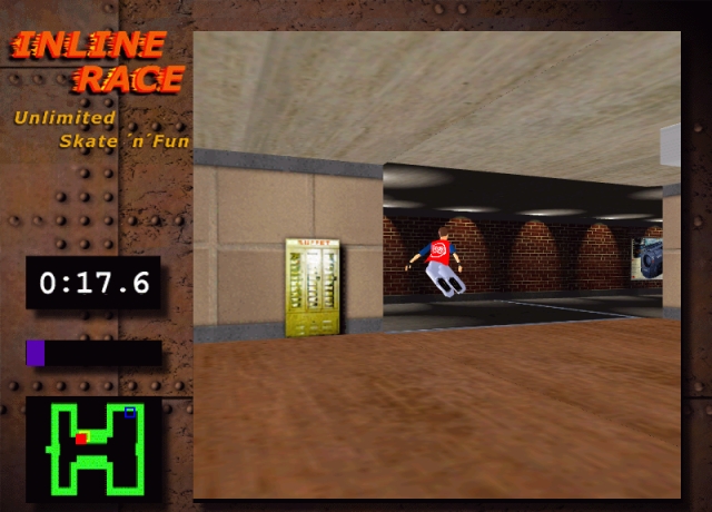 Скриншот из игры Inline Race под номером 12