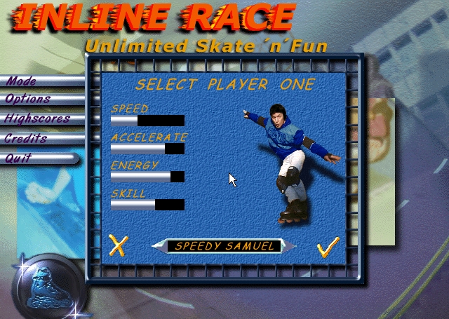 Скриншот из игры Inline Race под номером 13