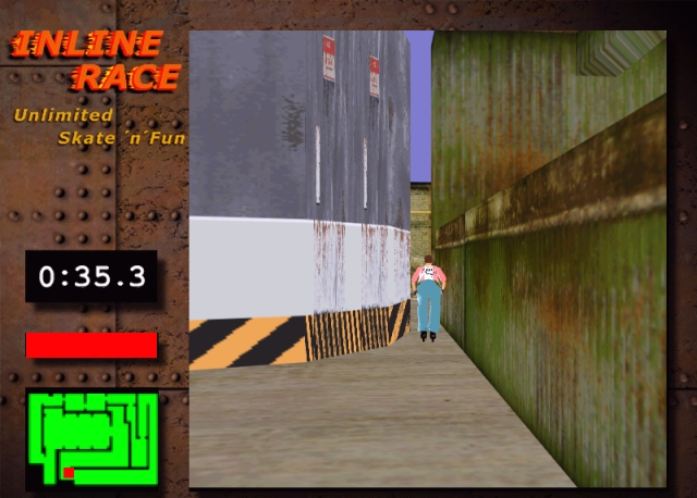 Скриншот из игры Inline Race под номером 14