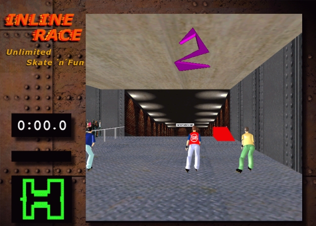 Скриншот из игры Inline Race под номером 2