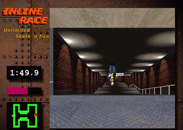 Скриншот из игры Inline Race под номером 6