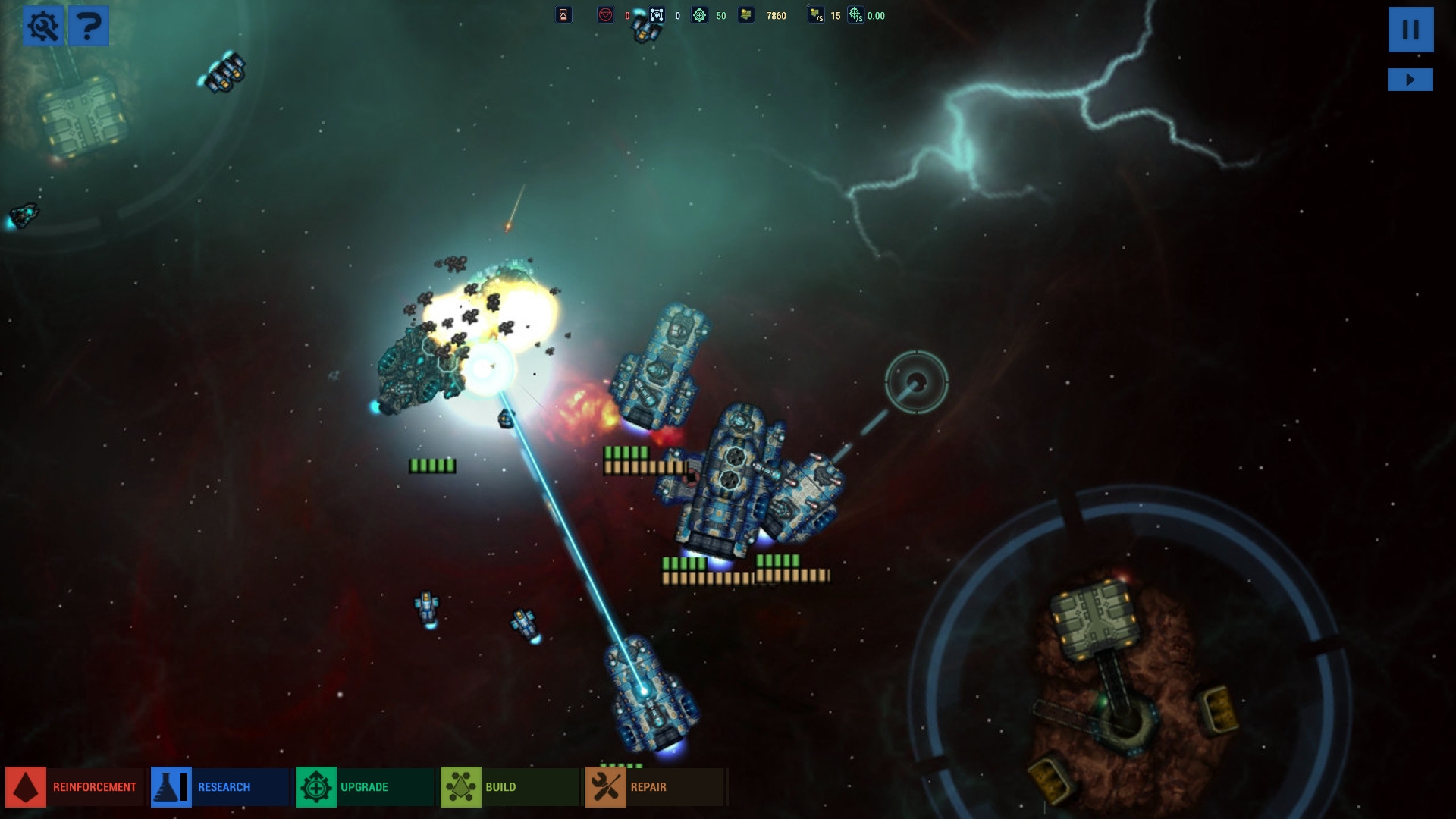 Скриншот из игры Battlevoid: Sector Siege под номером 1