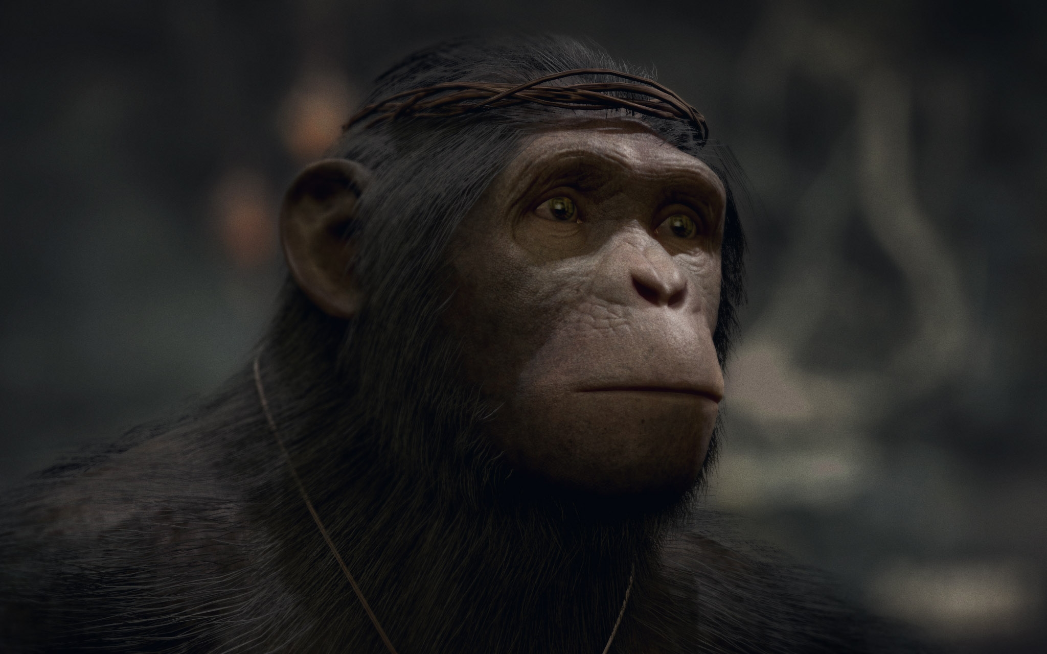 Скриншот из игры Planet of the Apes: Last Frontier под номером 3