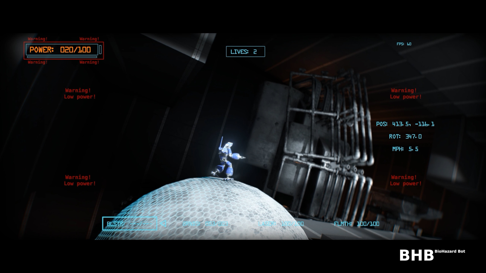 Скриншот из игры BHB: BioHazard Bot под номером 5