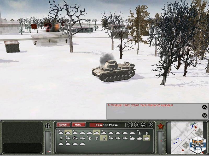 Скриншот из игры Panzer Command: Operation Winter Storm под номером 2
