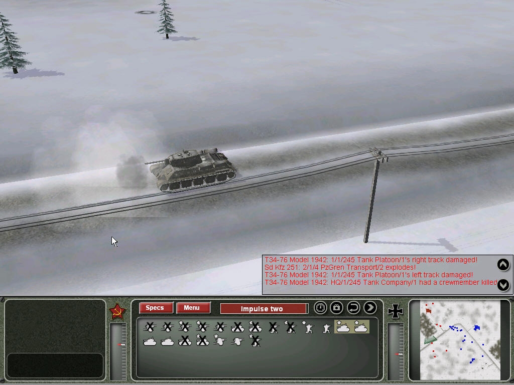 Скриншот из игры Panzer Command: Operation Winter Storm под номером 20