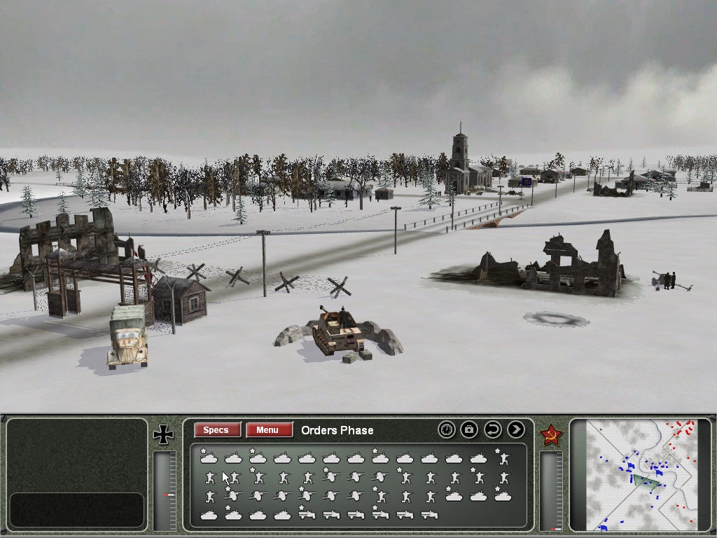 Скриншот из игры Panzer Command: Operation Winter Storm под номером 7