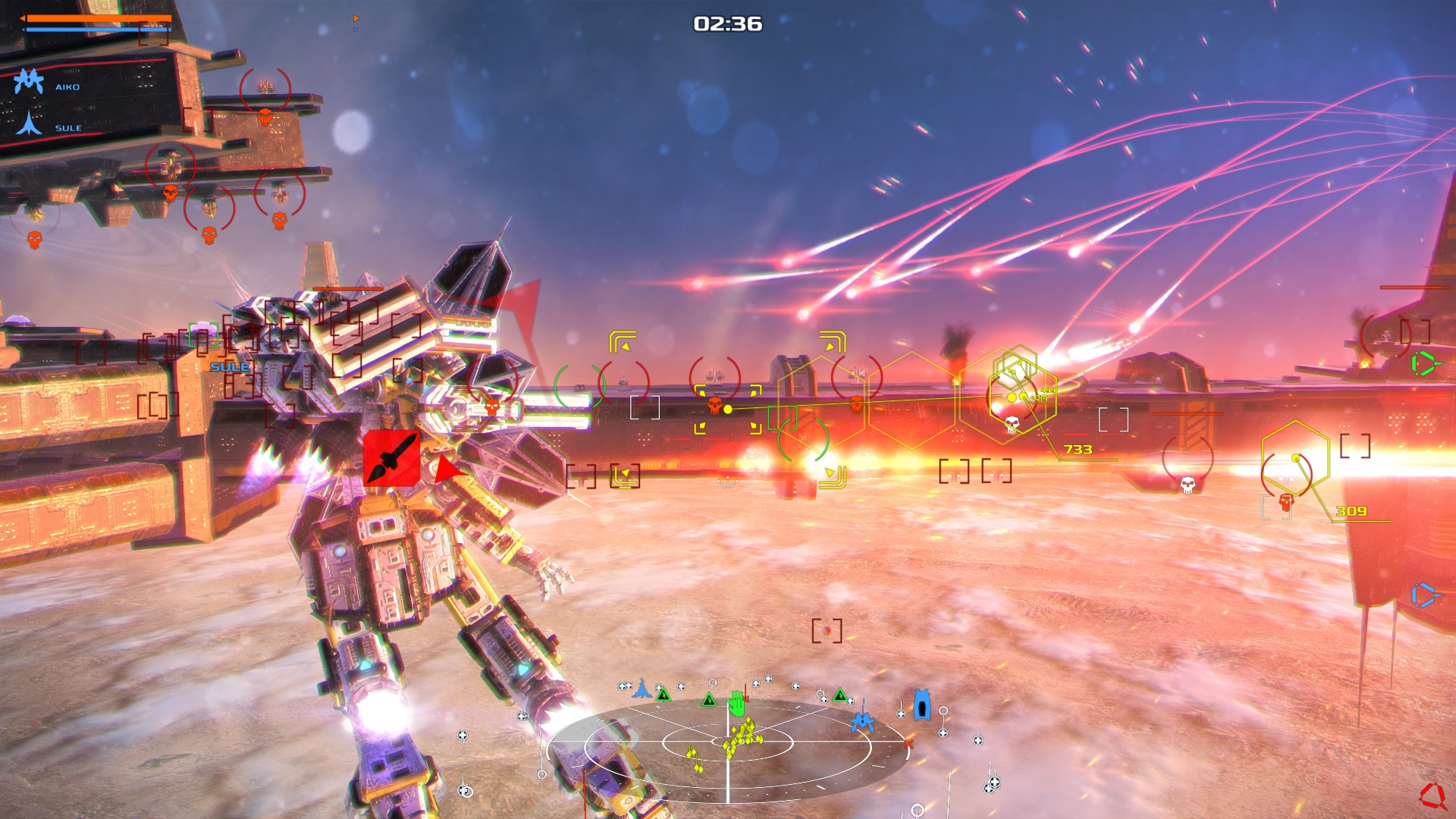 Скриншот из игры War Tech Fighters под номером 1