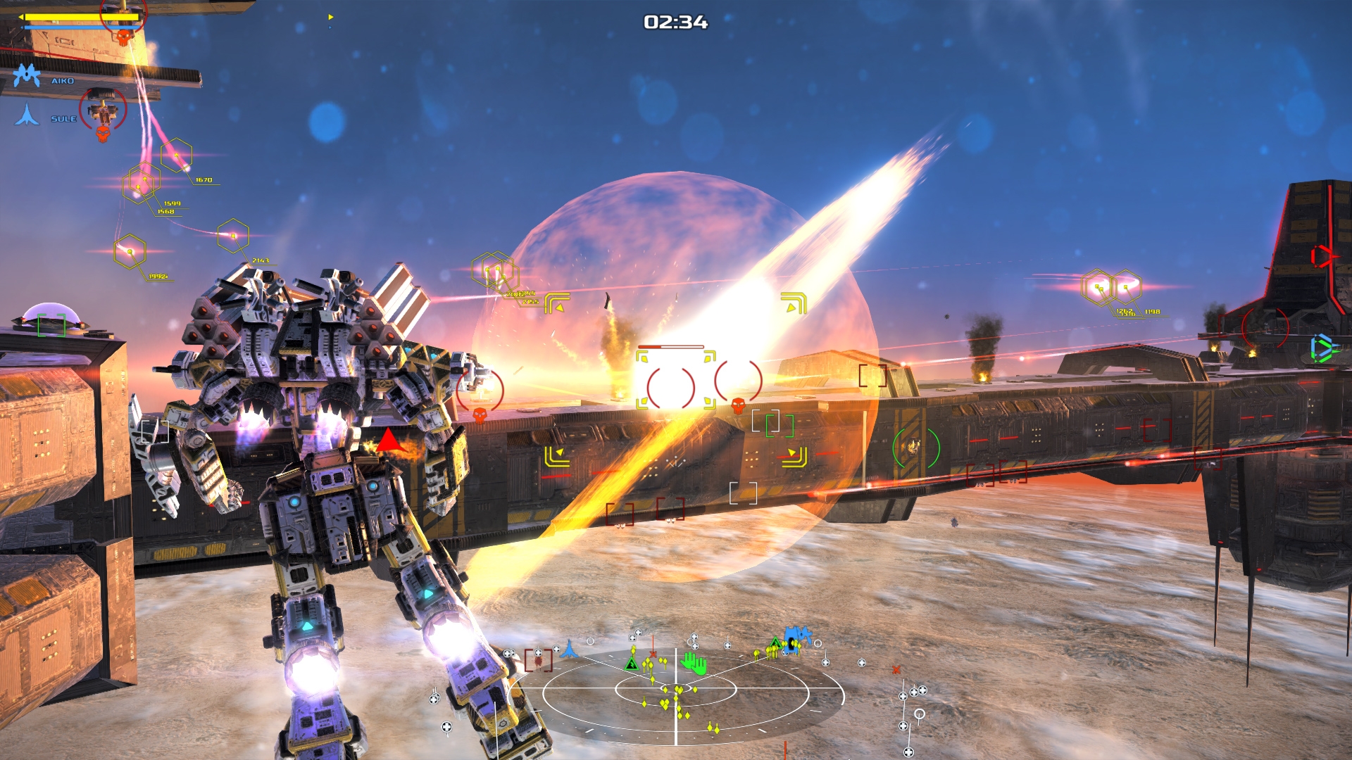Скриншот из игры War Tech Fighters под номером 5