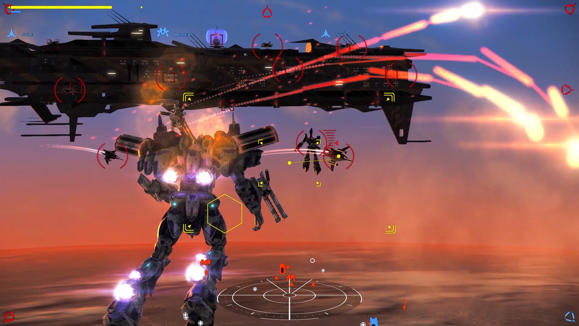 Скриншот из игры War Tech Fighters под номером 7