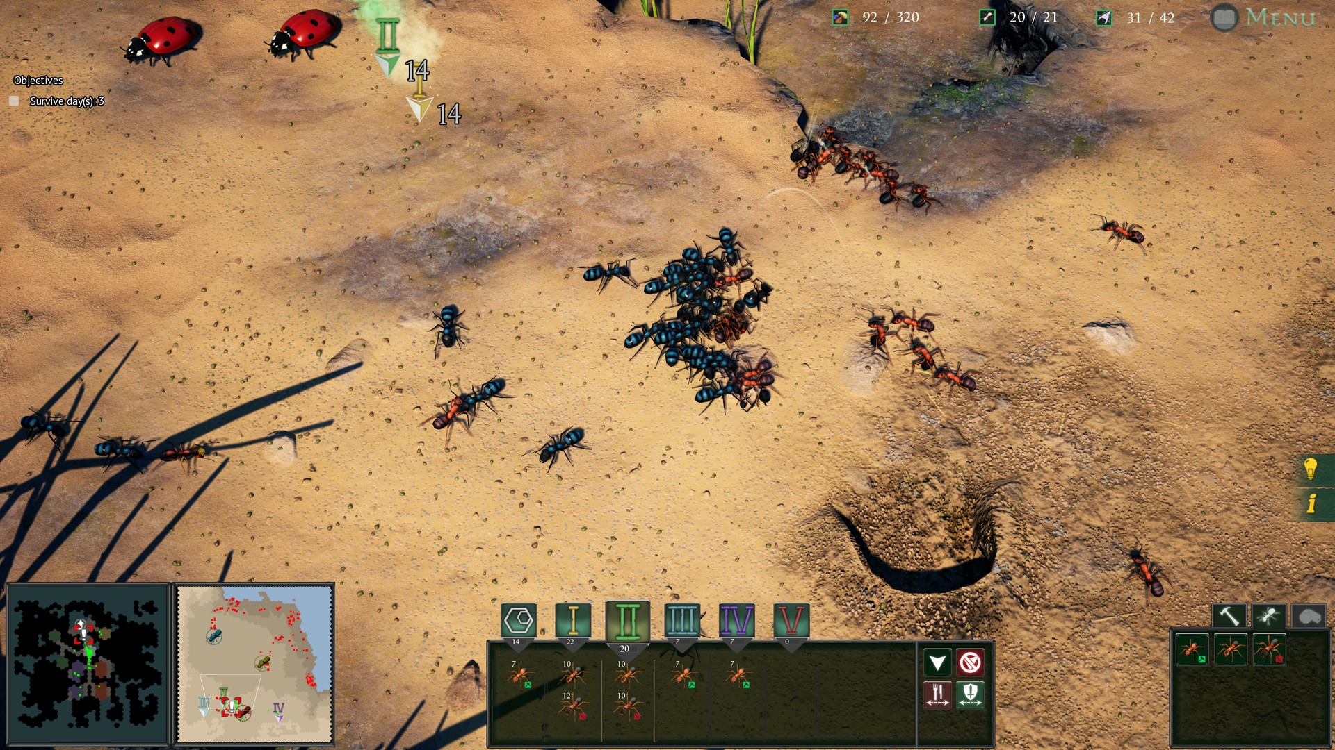 Скриншот из игры Empires of the Undergrowth под номером 2