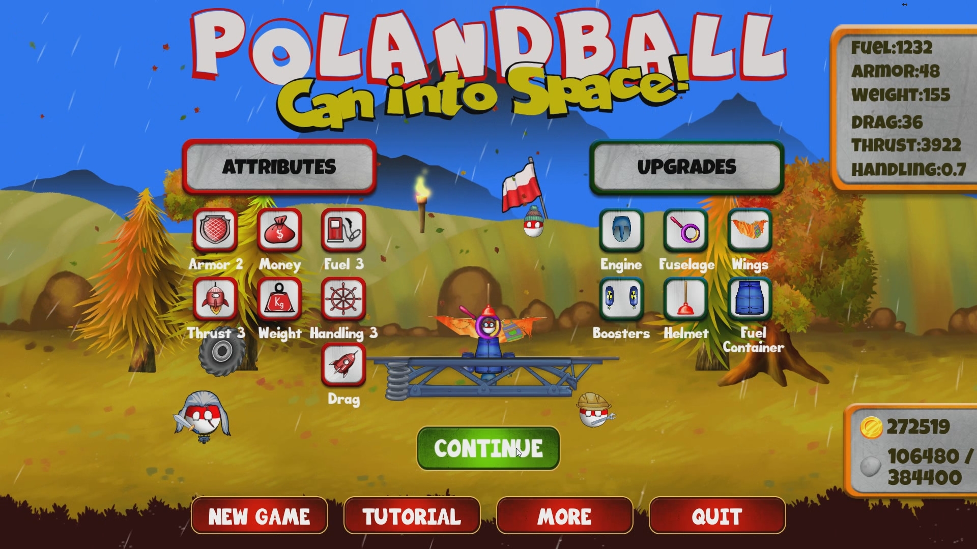Скриншот из игры Polandball: Can into Space! под номером 2