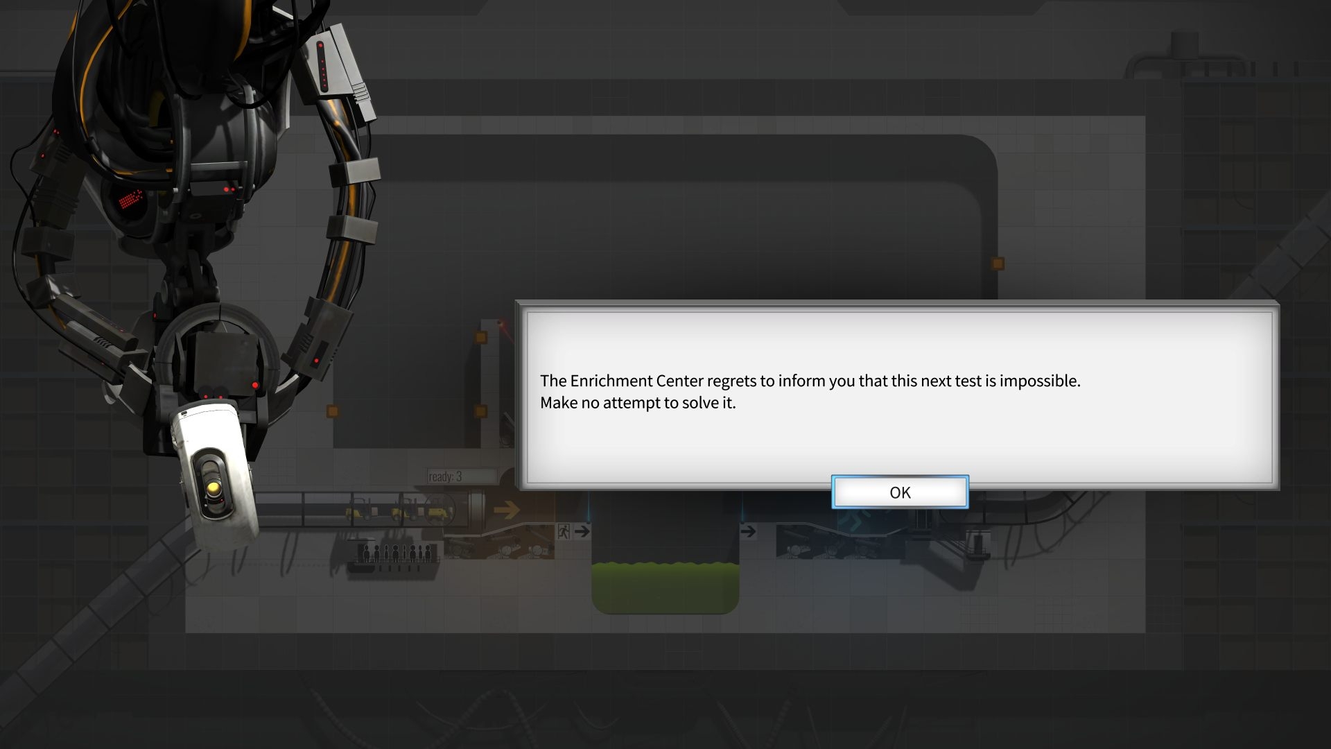 Скриншот из игры Bridge Constructor Portal под номером 2