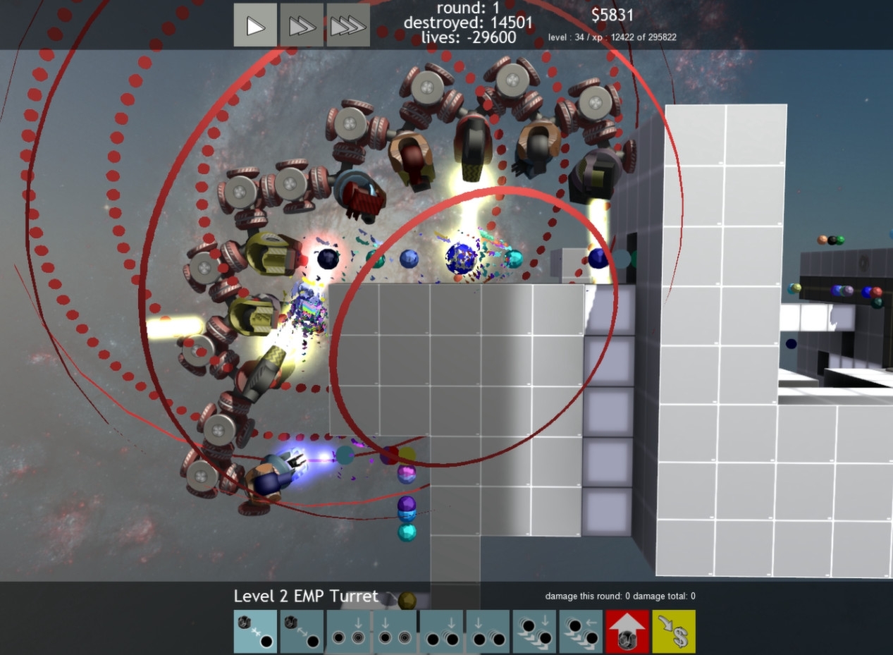 Скриншот из игры Terrorhedron Tower Defense под номером 1