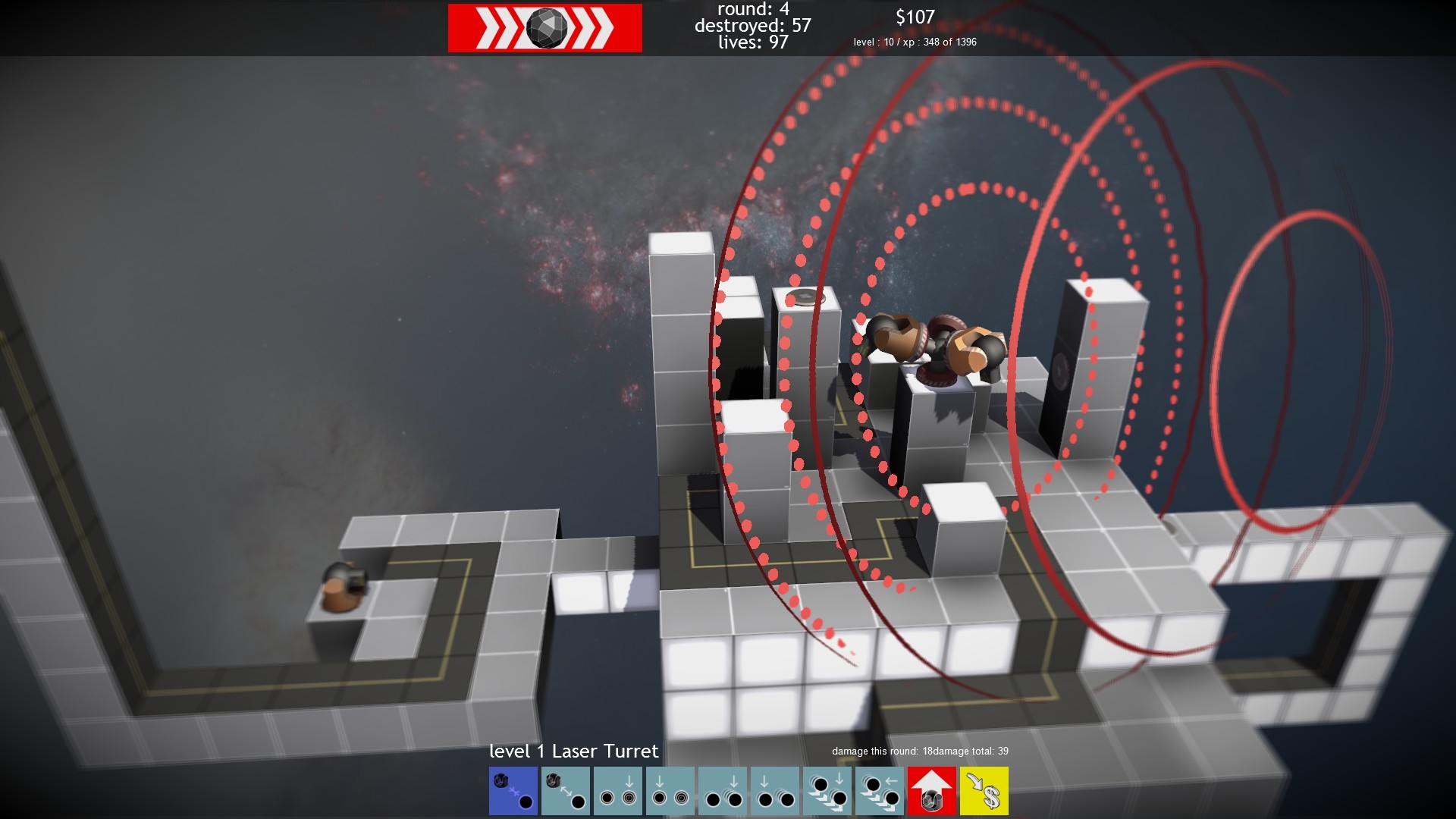 Скриншот из игры Terrorhedron Tower Defense под номером 5