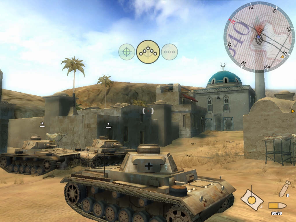 Скриншот из игры Panzer Elite Action: Dunes of War под номером 1