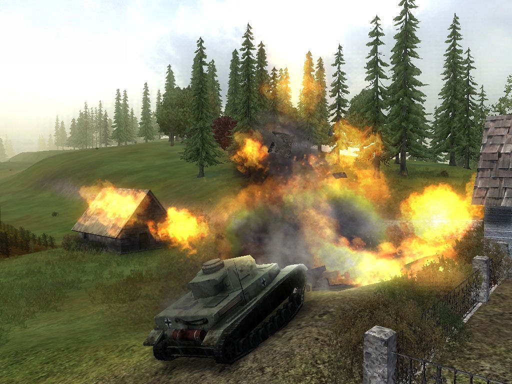 Скриншот из игры Panzer Elite Action: Fields of Glory под номером 10