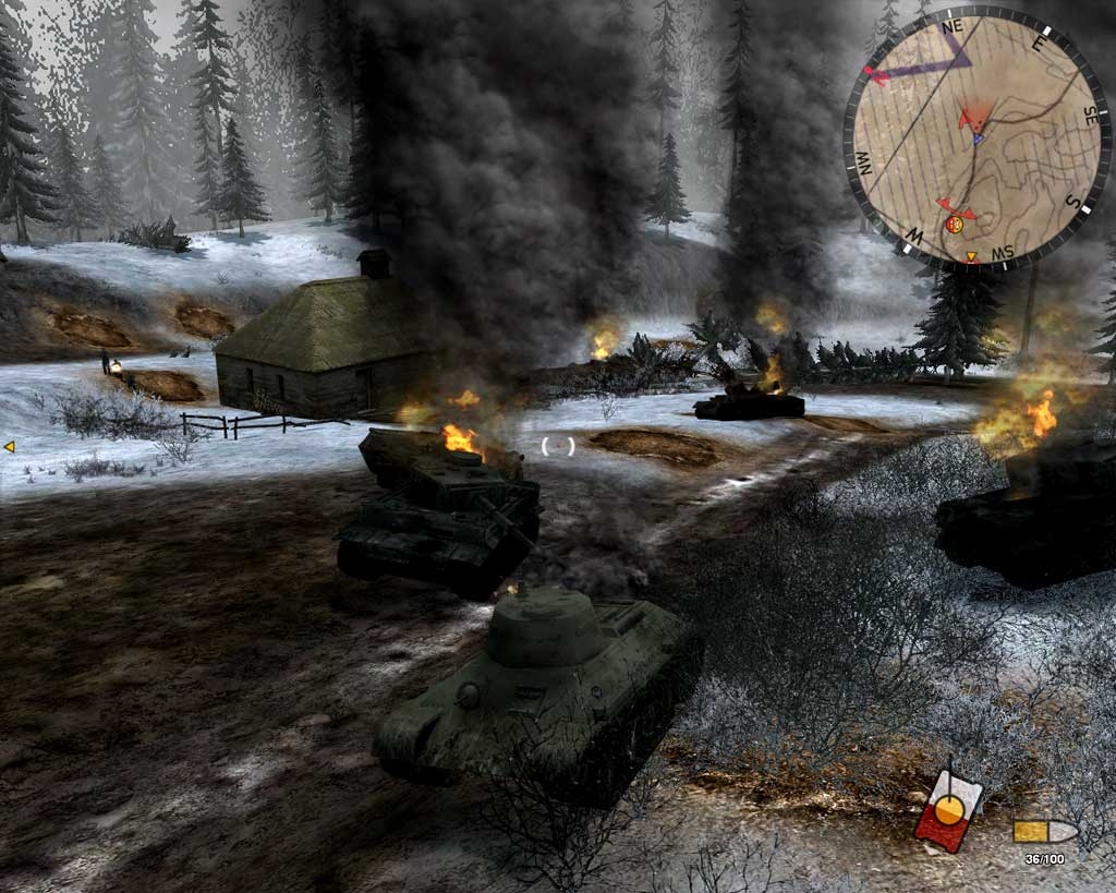 Скриншот из игры Panzer Elite Action: Fields of Glory под номером 18