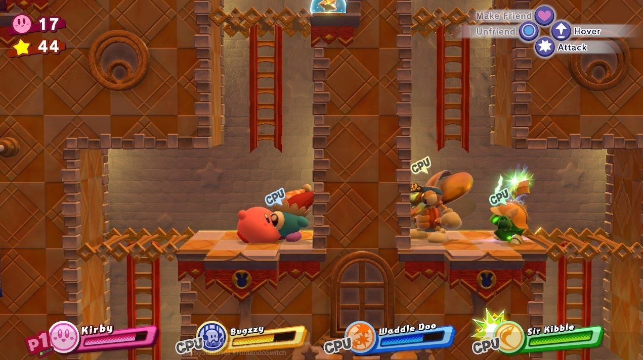 Скриншот из игры Kirby Star Allies под номером 2