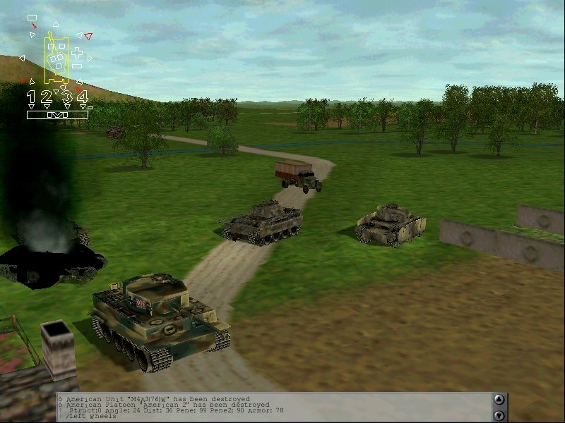 Скриншот из игры Panzer Elite под номером 7