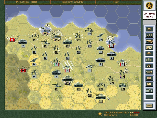 Скриншот из игры Panzer General под номером 4