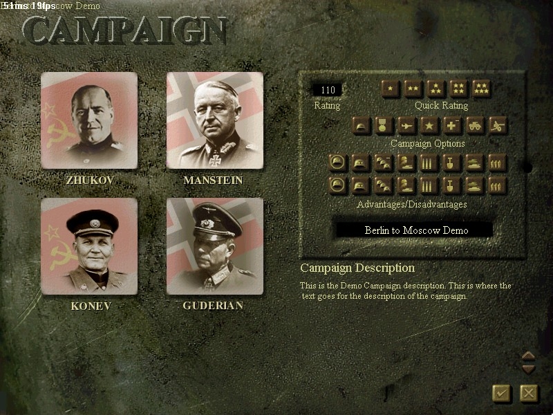 Скриншот из игры Panzer General 3: Scorched Earth под номером 14
