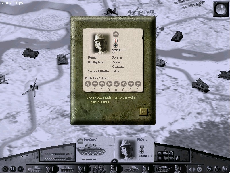 Скриншот из игры Panzer General 3: Scorched Earth под номером 2