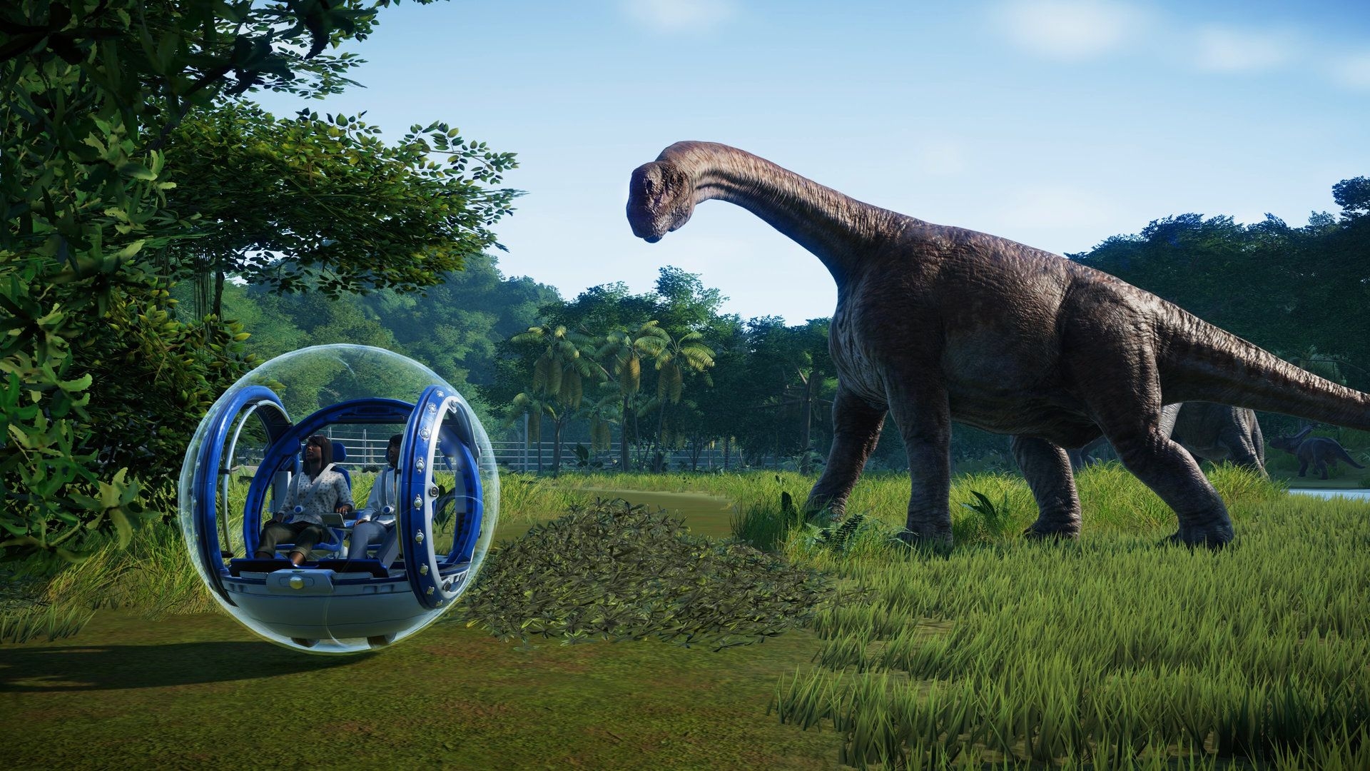 Скриншот из игры Jurassic World Evolution под номером 7