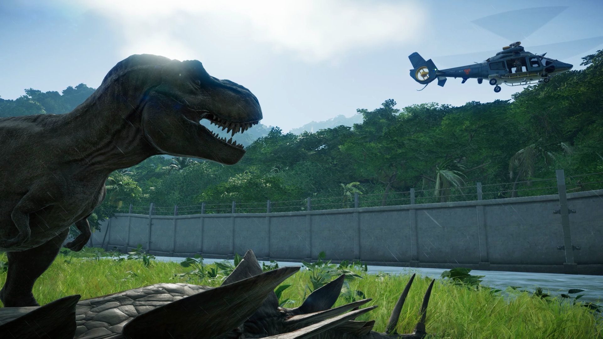 Скриншот из игры Jurassic World Evolution под номером 8