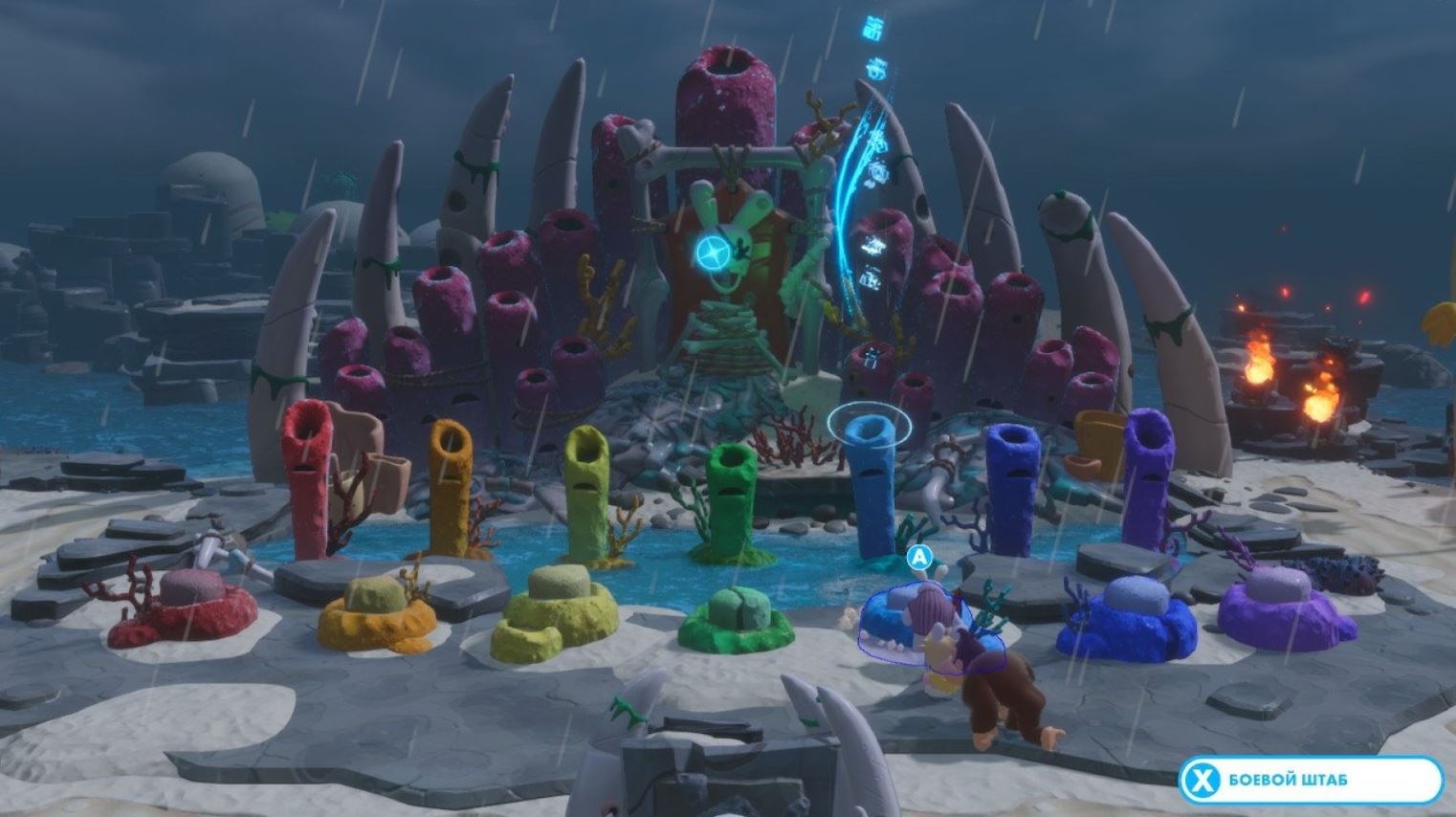 Скриншот из игры Mario + Rabbids Kingdom Battle - Donkey Kong Adventure под номером 3