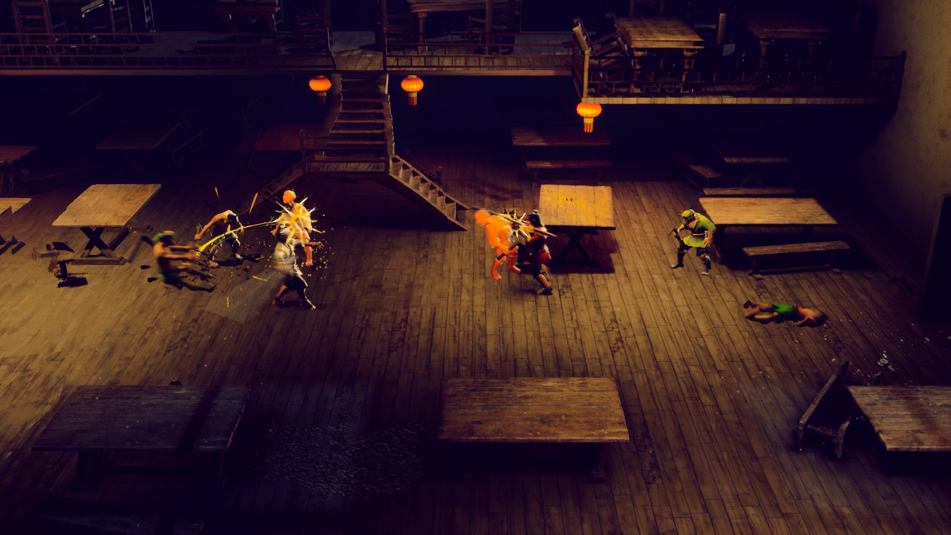 Скриншот из игры 9 Monkeys of Shaolin под номером 6